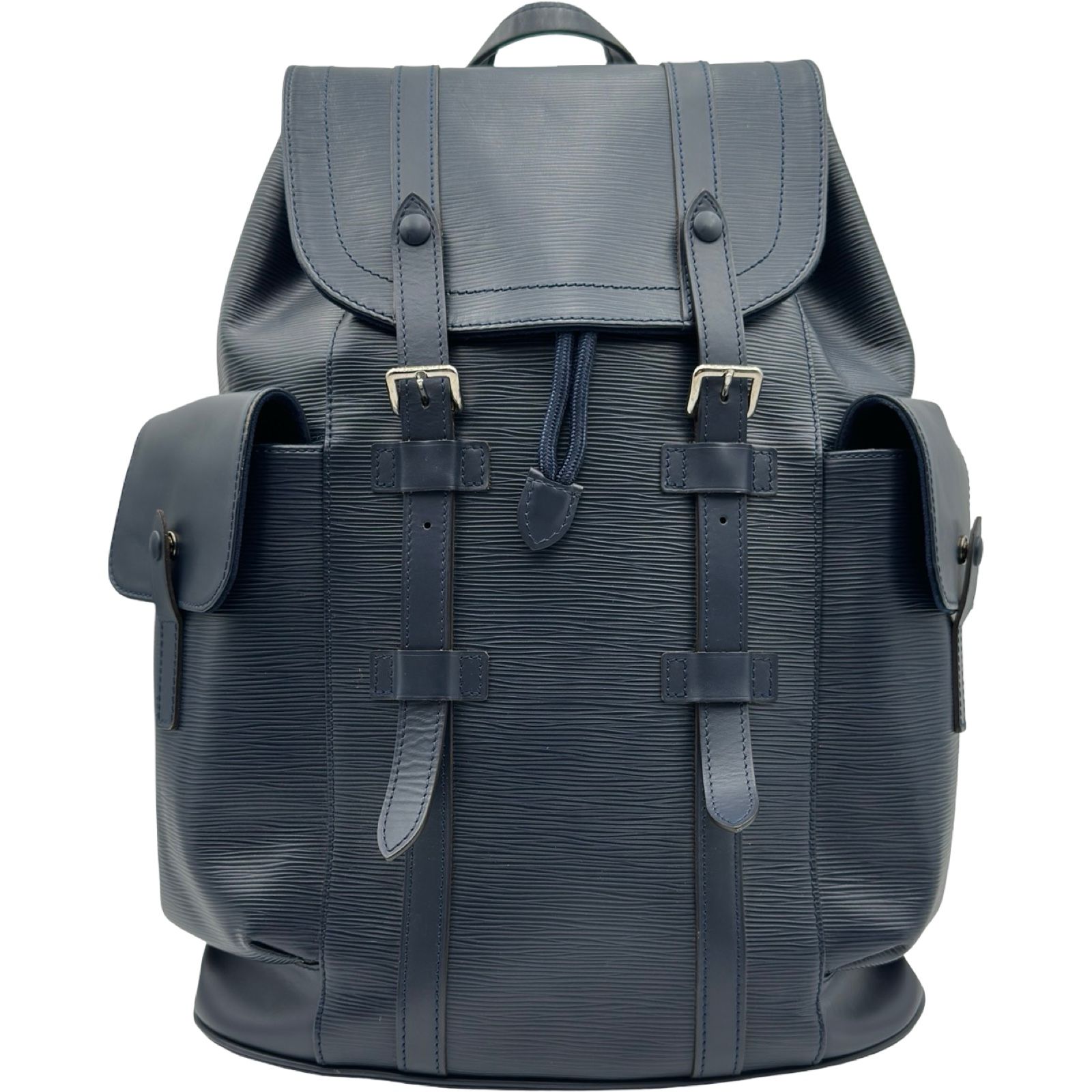 ルイ・ヴィトン LOUIS VUITTON クリストファーPM M58868 ブルーマリーヌ エピ メンズ リュック デイパック