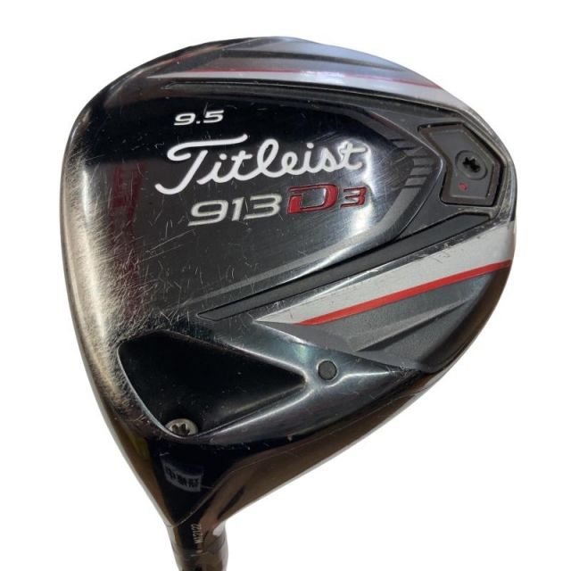 【中古】 タイトリスト 913 D3 9.5° レフティ ドライバー DR Tour AD GT-6 (フレックスS) メンズ 男性用 左利き レフティ 左用 Cランク ゴルフクラブ
