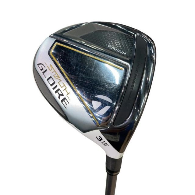 【中古】 テーラーメイド STEALTH GLOIRE 3W フェアウェイウッド FW SPEEDER NX for TM(FW) (フレックスR) メンズ 男性用 右利き 右用 Cランク ゴルフクラブ
