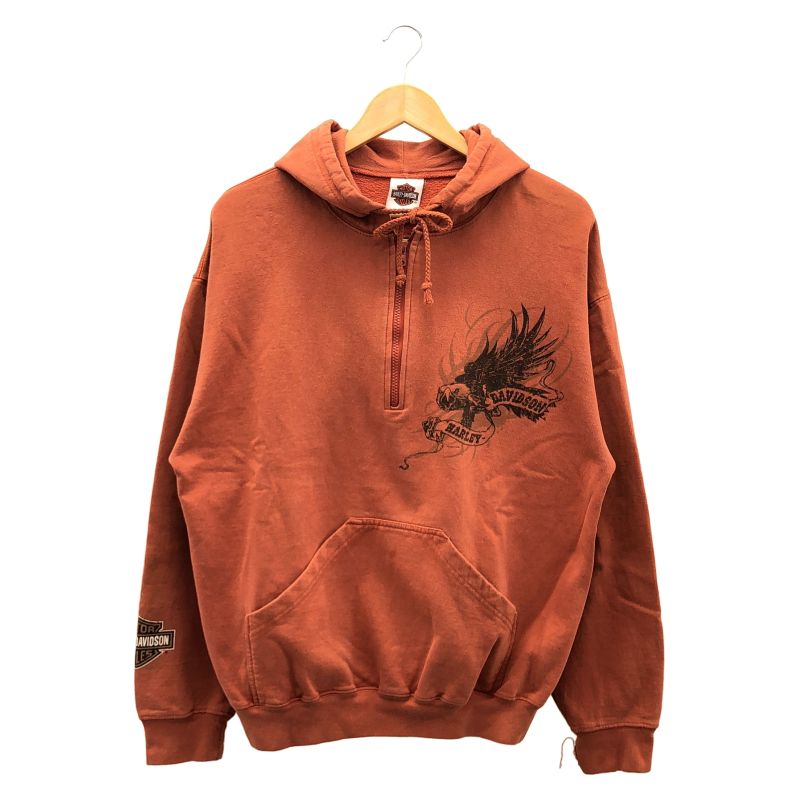 【中古】Harley Davidson JONKOPING SWEDEN スウェット オレンジ サイズ不明 ハーレーダビッドソン[92]