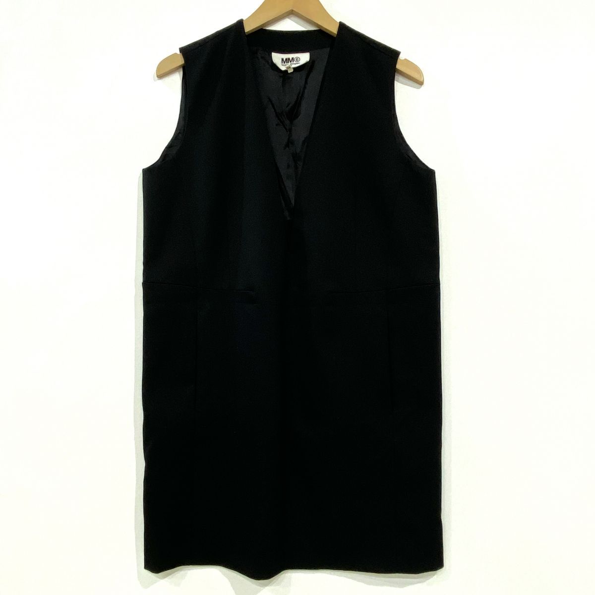 MM6 Maison Margiela メゾンマルジェラ ノースリーブワンピース S52CT0621 サイズ:36 レディース ※中古