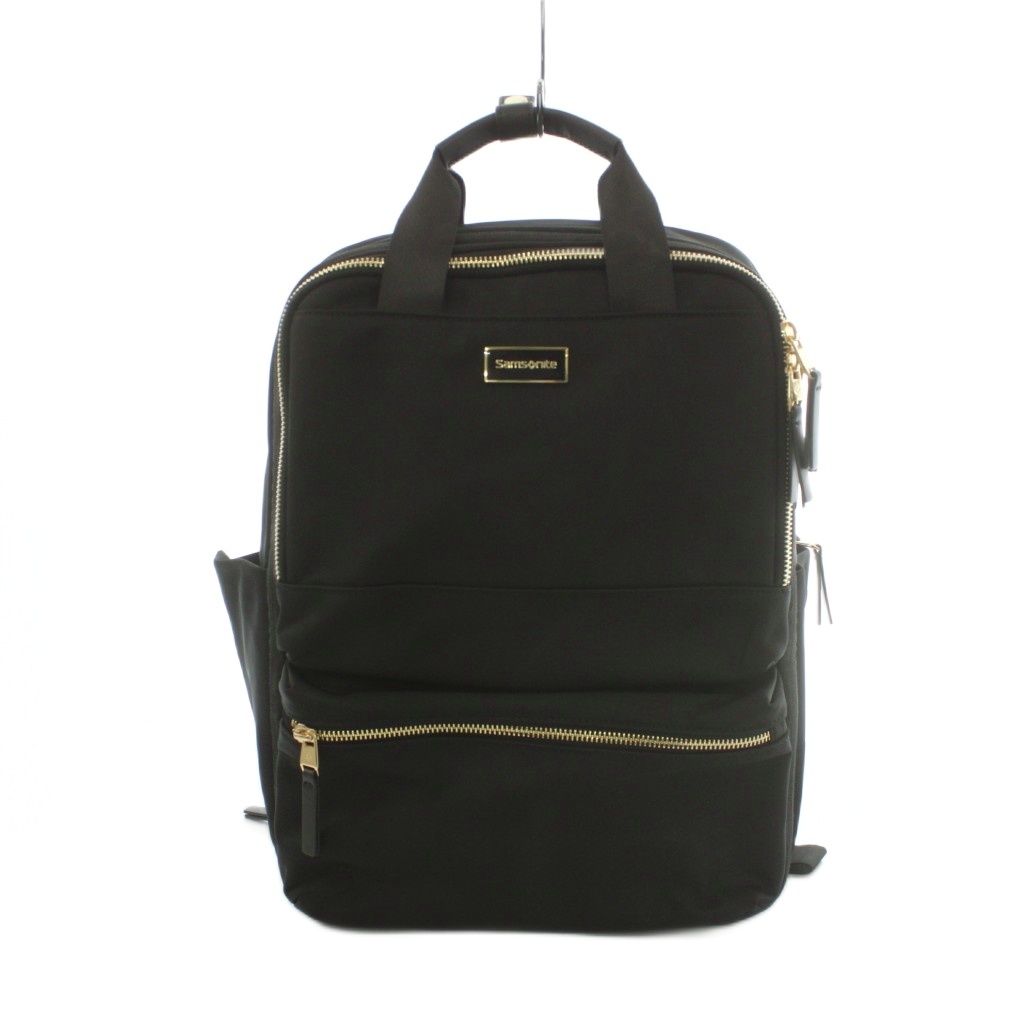 サムソナイト Samsonite バックパック リュックサック ナイロン 黒 ブラック /MI ■OS