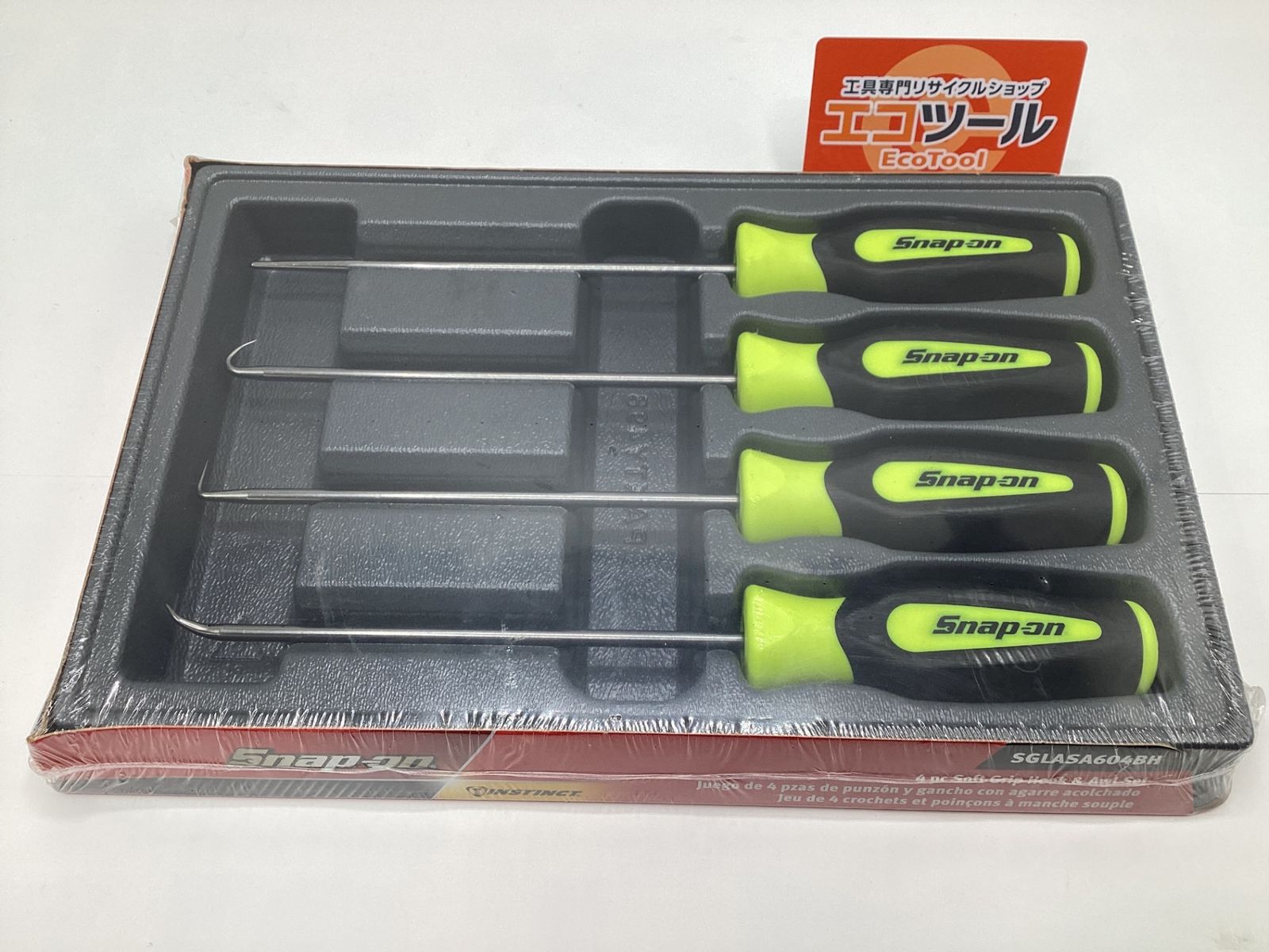 【未使用】Snap-on/スナップオン SGLASA604BH インスティンクトピックセット イエロー [IT_67OVK][岡岩][M05] 7,550円