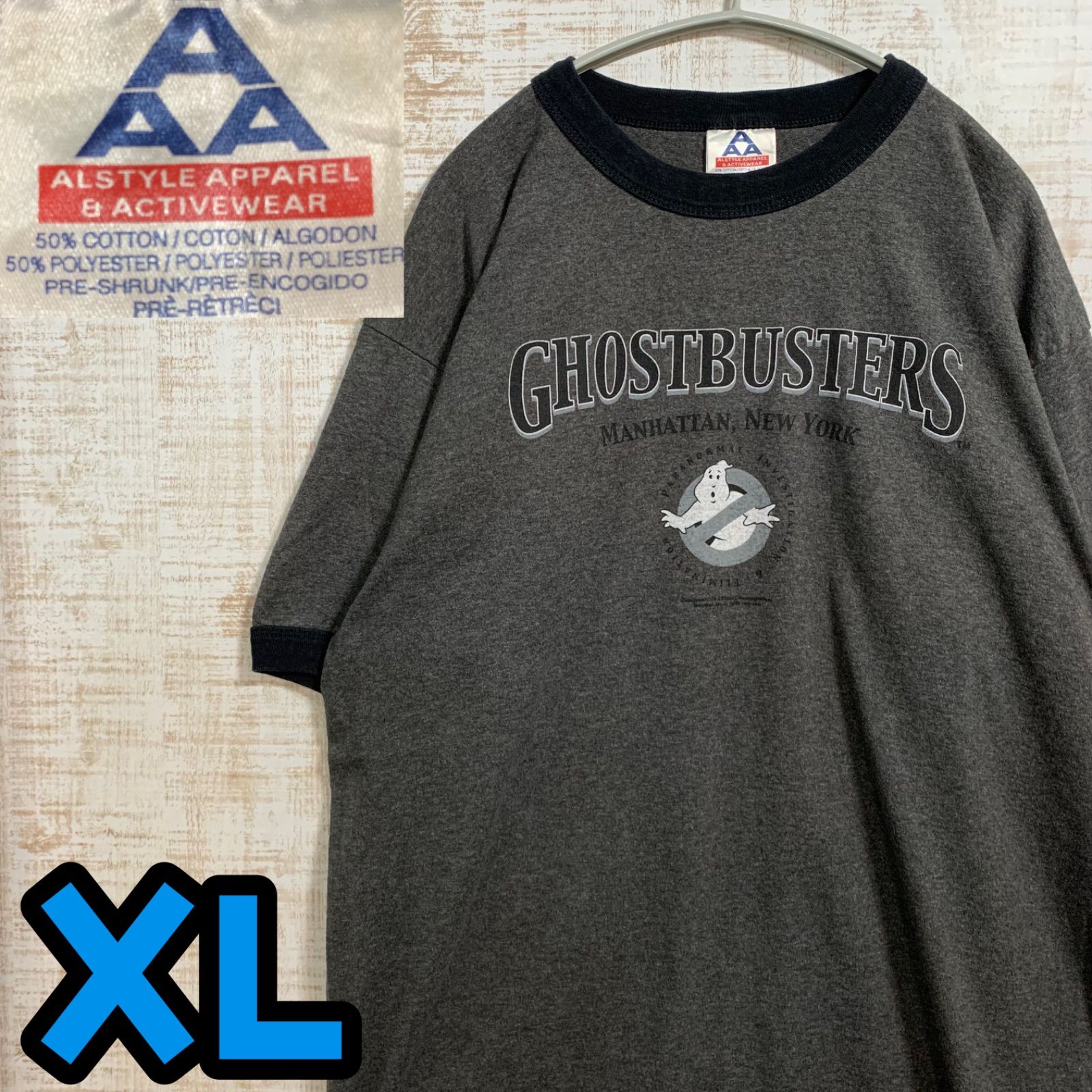 T8948 ALSTYLE GHOSTBUSTERS リンガー Tシャツ