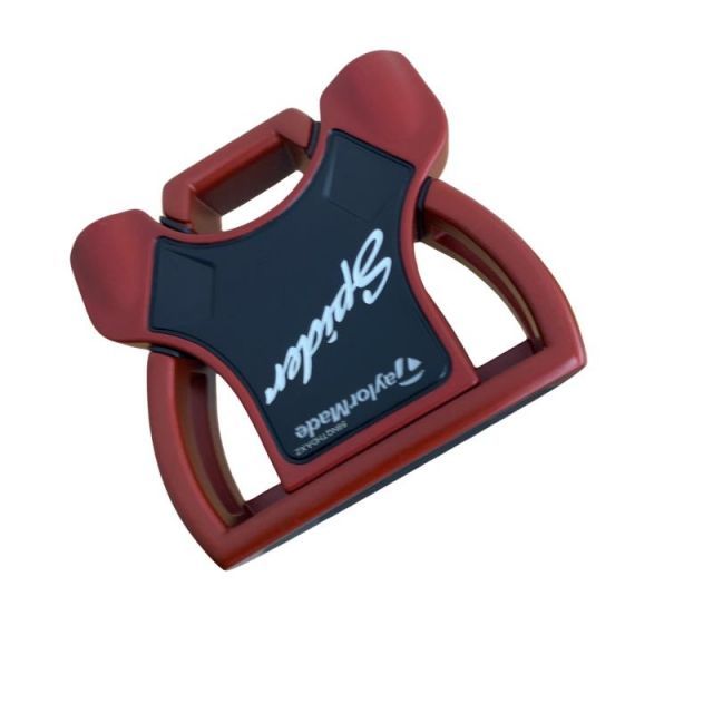 【中古】 テーラーメイド Spider RED ダブルベンド 35インチ パター PT スチール (フレックスその他) メンズ 男性用 右利き 右用 Bランク ゴルフクラブ