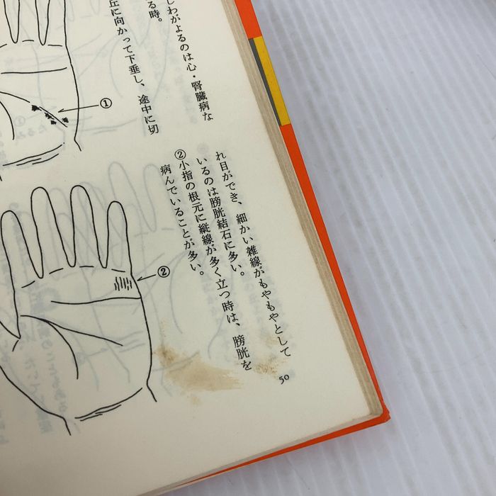 本 手相で病気を早期発見―患者の手形で実証した (オレンジバックス)