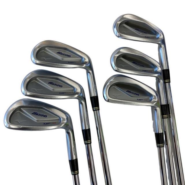 【中古】 ミズノ MP-53 6S アイアンセット IR 純正特注シャフト (フレックスS) メンズ 男性用 右利き 右用 Cランク ゴルフクラブ 14,120円