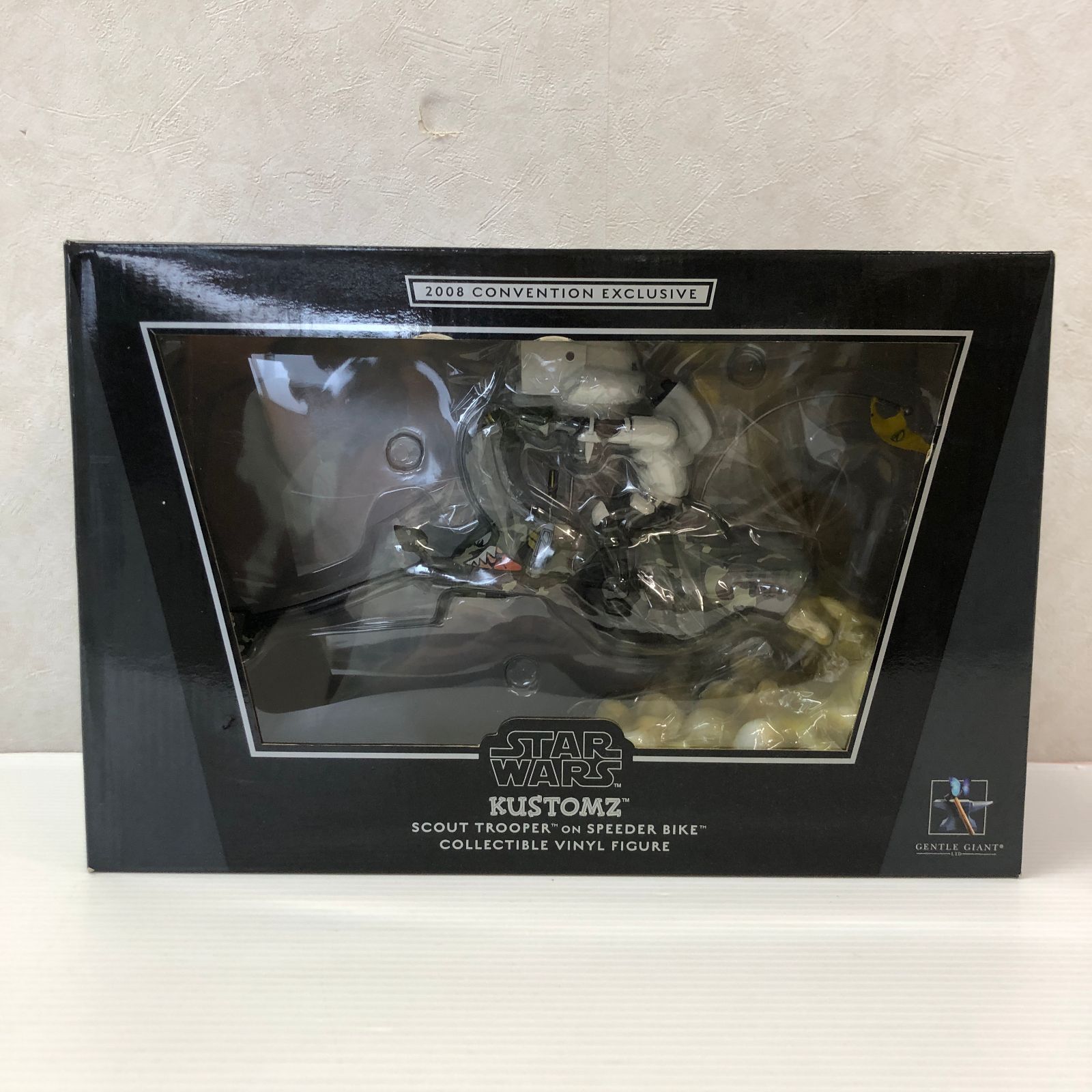 STAR WARS スカウトトルーパー フィギュア ジェントル・ジャイアント ※箱ダメージ大 現状品 smtketc098433