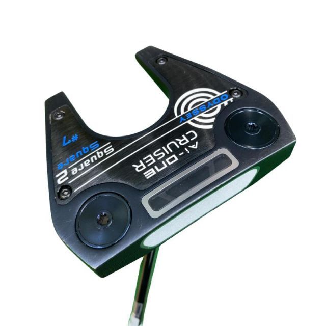 【中古】 オデッセイ Ai-ONE SQUARE 2 SQUARE #7 CRUISER 38インチ パター PT STROKE LAB 140 スチール (フレックスその他) メンズ 男性用 右利き 右用 Bランク ゴルフクラブ 25,572円