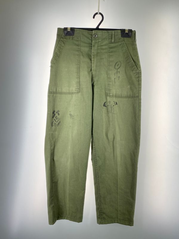 【現状渡し品】 U.S.ARMY ユーエスアーミー 80S OG-507 BAKER PANTS ベイカーパンツ 【157-260805-zi-18-min】