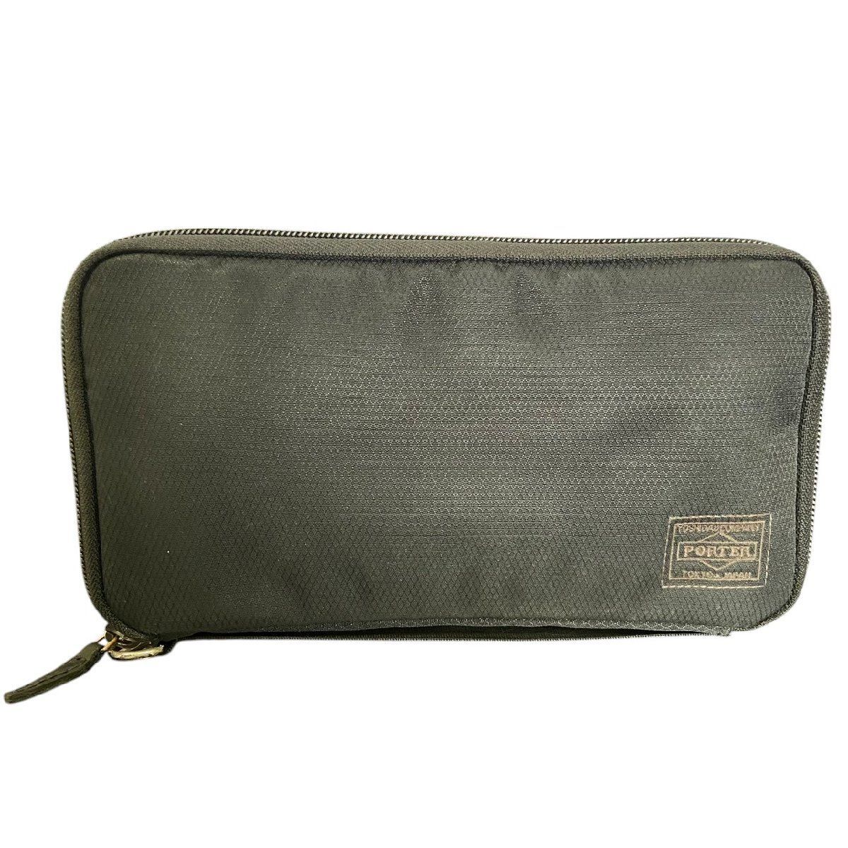 PORTER/ポーター 吉田カバン DILL ディル トラベルウォレット ロングウォレット 長財布 ポーチ マルチケース 黒 ブラック ナイロン