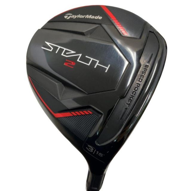【中古】 テーラーメイド STEALTH2 3W フェアウェイウッド FW TENSEI RED TM50(STEALTH FW) (フレックスS) メンズ 男性用 右利き 右用 Cランク ゴルフクラブ
