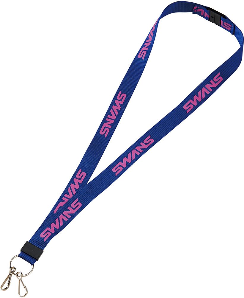 スワンズ SWANS スイミング ストラップ SA-111 首掛け ネックレス ホルダー ケース グッズ アクセサリー 落下防止 安心 プール 学校 体育 授業 部活動 クラブ サークル SA111 NAV ネイビー
