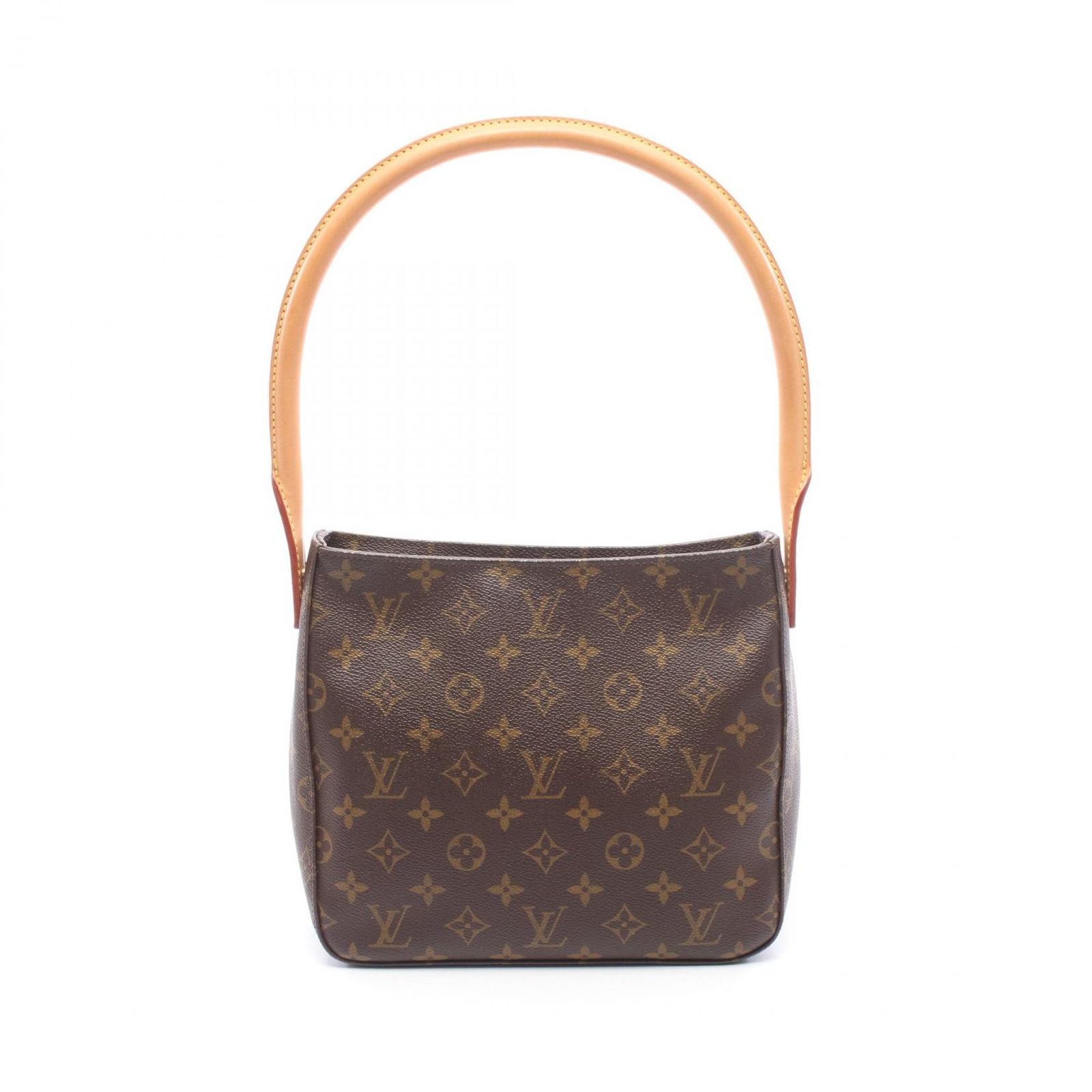 ルイ・ヴィトン LOUIS VUITTON ショルダーバッグ ルーピングMM モノグラム M51146 PVCコーティングキャンバス レザー ルーピングMM レディース Used A