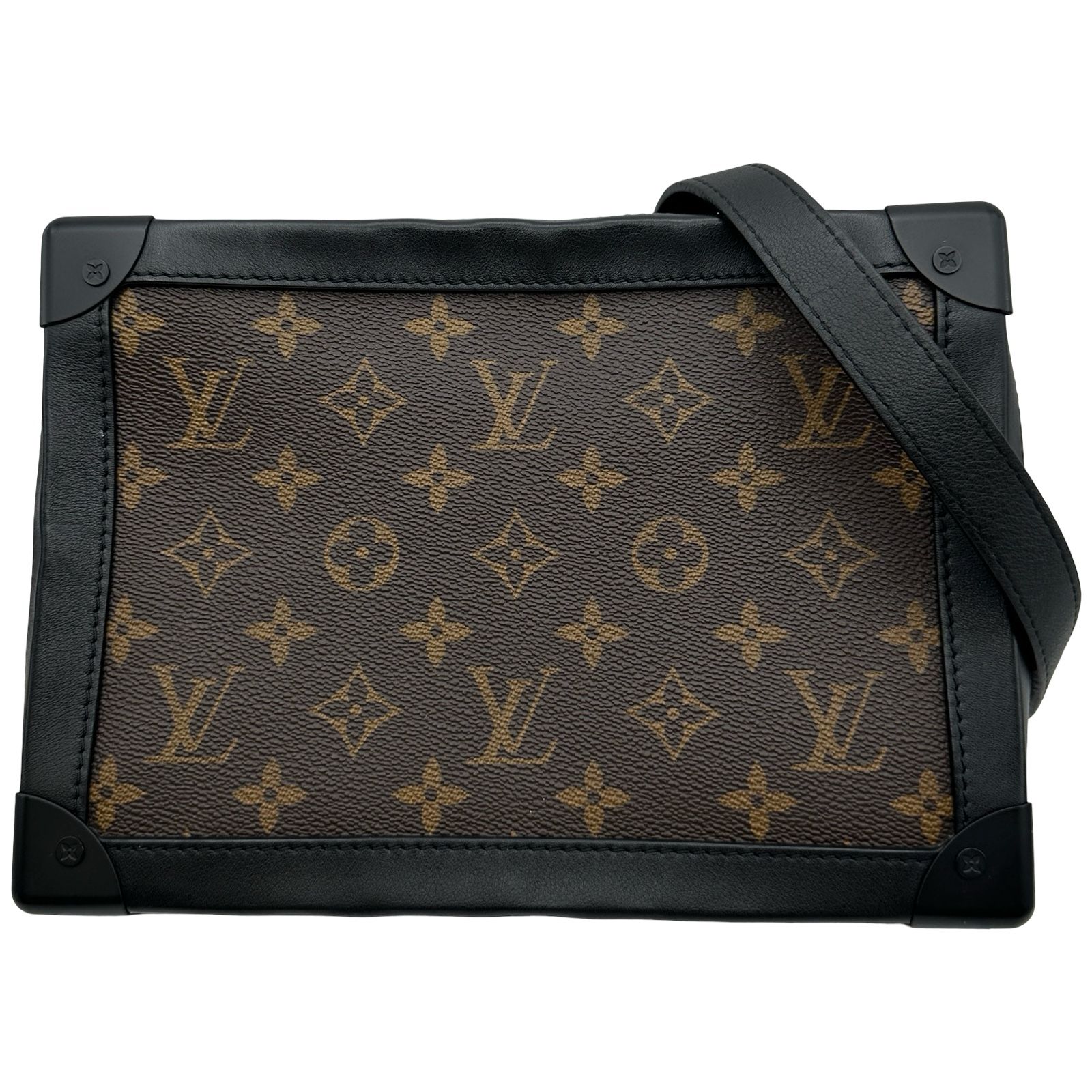 ルイ・ヴィトン LOUIS VUITTON ソフト・トランク M44478 ブラウン モノグラム・ソーラレイ メンズ ショルダーバッグ