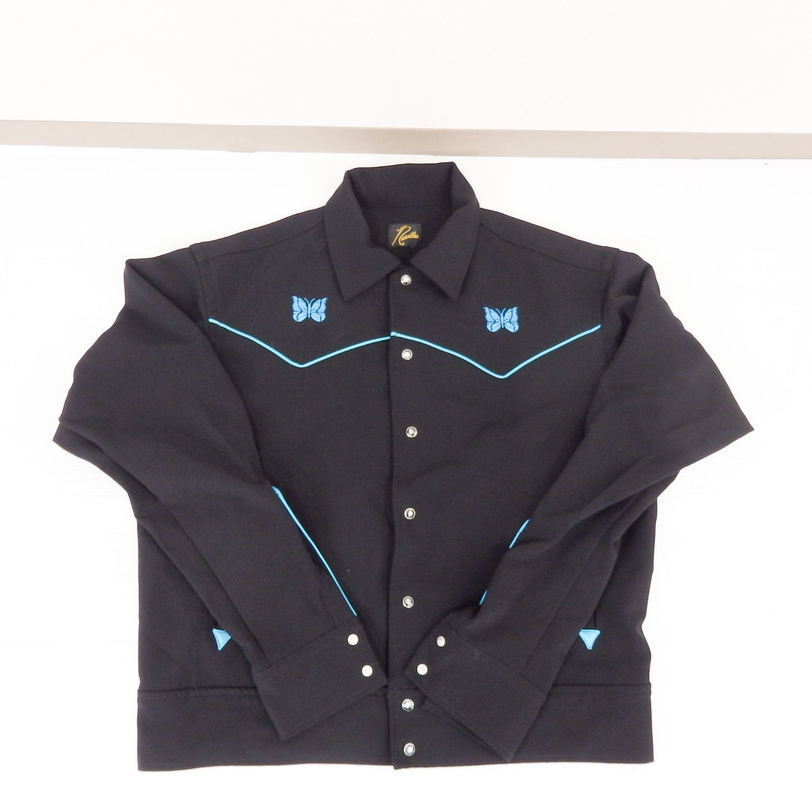 CO5648 Needles ニードルズ Piping Cowboy Jacket パイピングカウボーイジャケット サイズ ブラック 黒