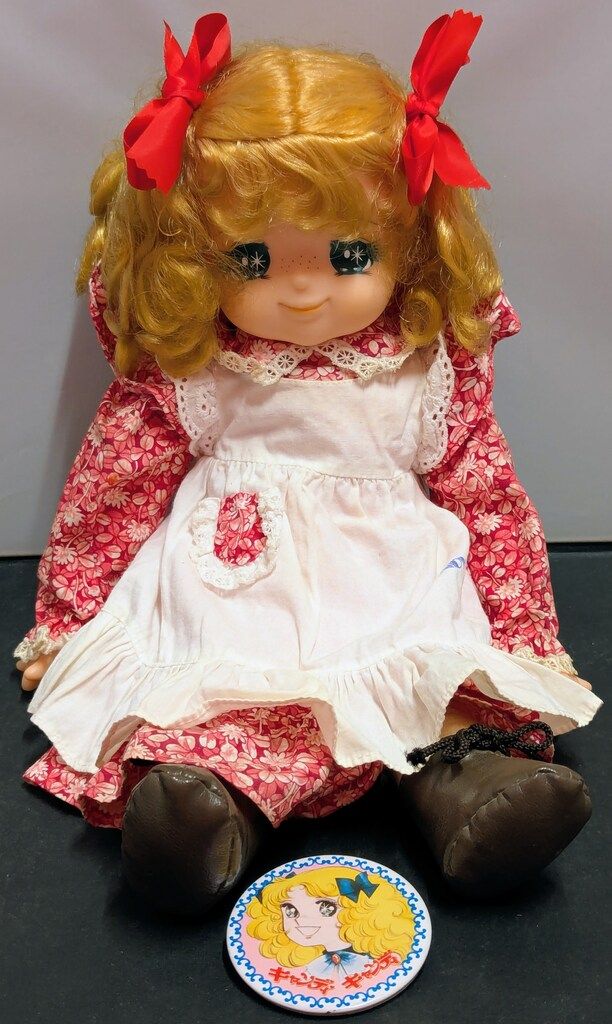 ポピー キャンディキャンディ おすましキャンディ 桃白花柄ドレス (12)