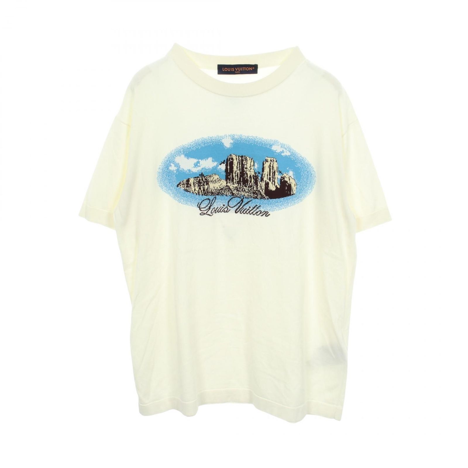 ルイ・ヴィトン LOUIS VUITTON 半袖Tシャツ グラフィック ショートスリーブ RM242M AUR HRN81W コットン Tシャツ メンズ Used A