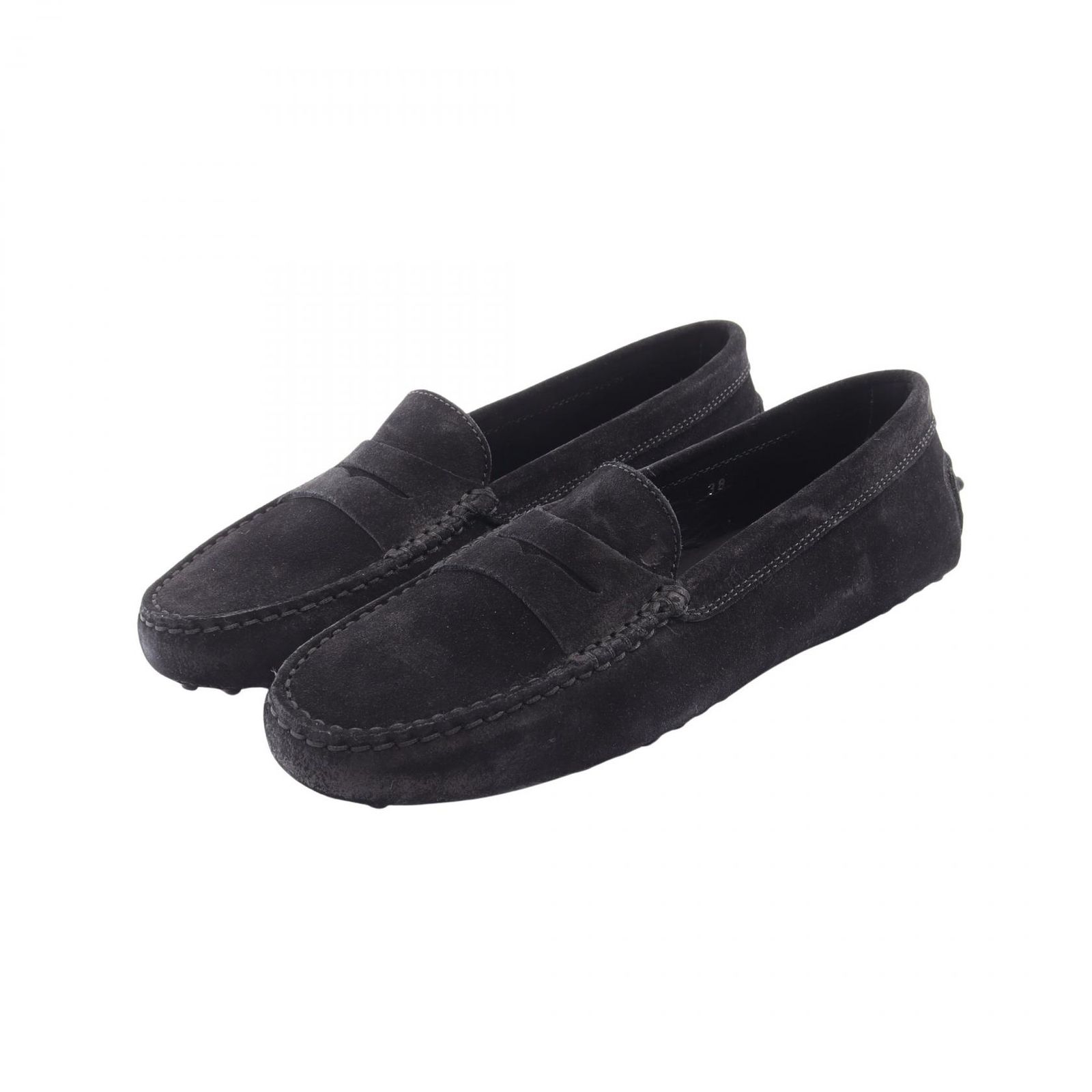 トッズ TOD'S カジュアルシューズ ゴンミーニ スウェード カジュアルシューズ レディース Used A