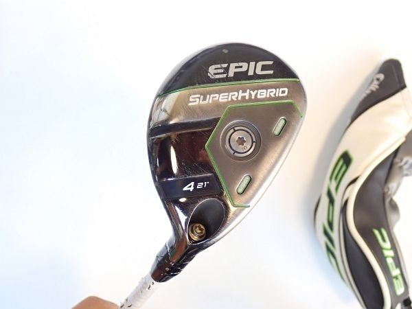 キャロウエイ EPIC スーパー ハイブリッド ユーティリティ Diamana 55 for Callaway U4 21度 SR 日本仕様 13,600円