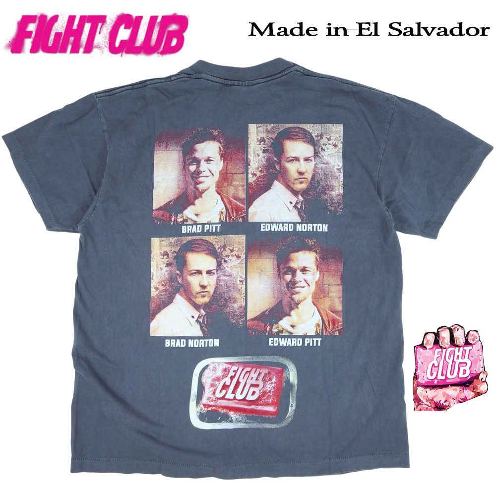 305 FIGHT CLUB Tシャツ ファイトクラブ 半袖 1999 アメリカ ブラット