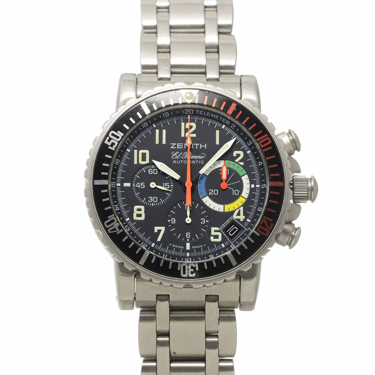 ゼニス ZENITH レインボーフライバック エルプリメロ クロノグラフ 02 0480 405/24 腕時計 デイト 自動巻き Rainbow Flyback 90336121 246,600円