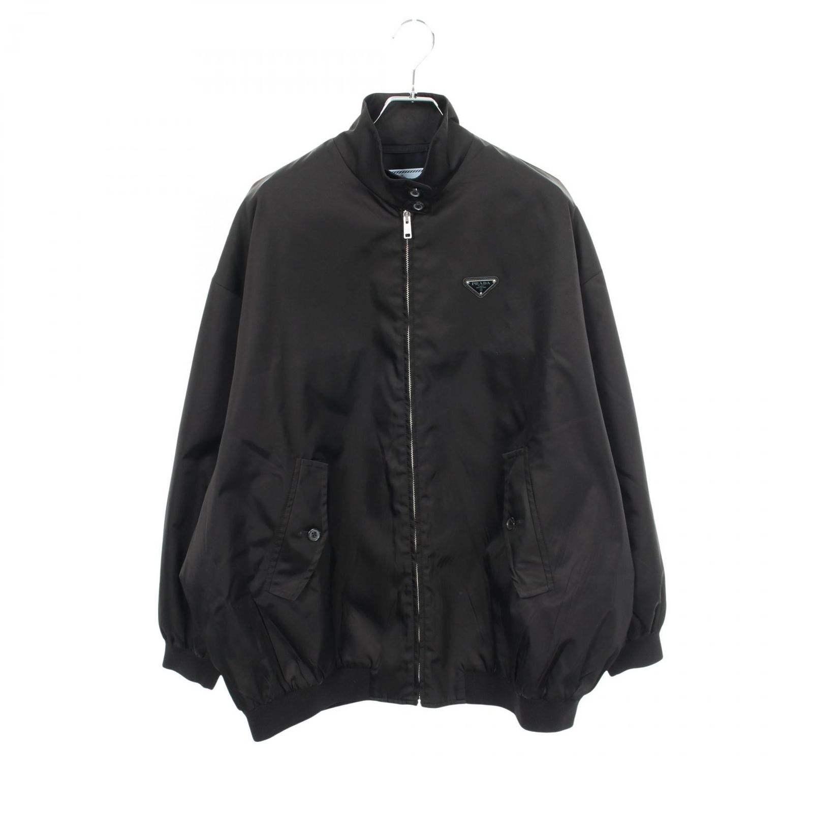 プラダ PRADA Re-Nylon トライアングルロゴ ブルゾン 292105 ナイロン ブルゾンジャケット レディース Used A