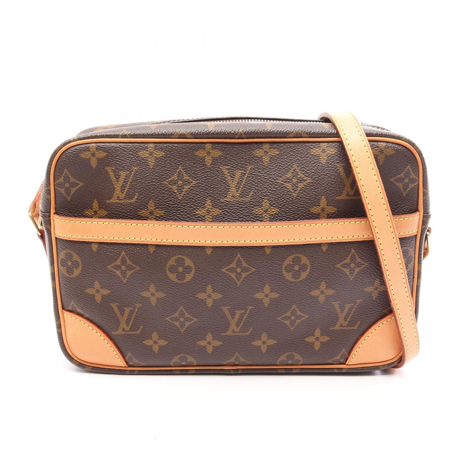 ルイ・ヴィトン LOUIS VUITTON ショルダーバッグ トロカデロ27 モノグラム M51274 PVCコーティングキャンバス レザー トロカデロ27 レディース Used A