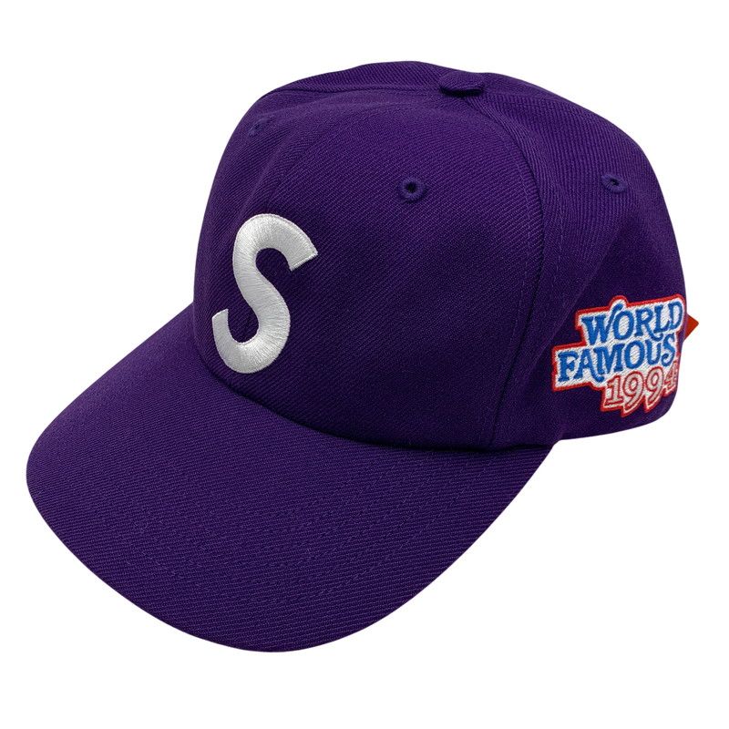 【中古美品】 SUPREME シュプリーム 26SS WORLD FAMOUS S LOGO 6-PANEL ワールド フェイマス エス ロゴ シックスパネル キャップ 帽子 【185-260805-cs-01-izu】
