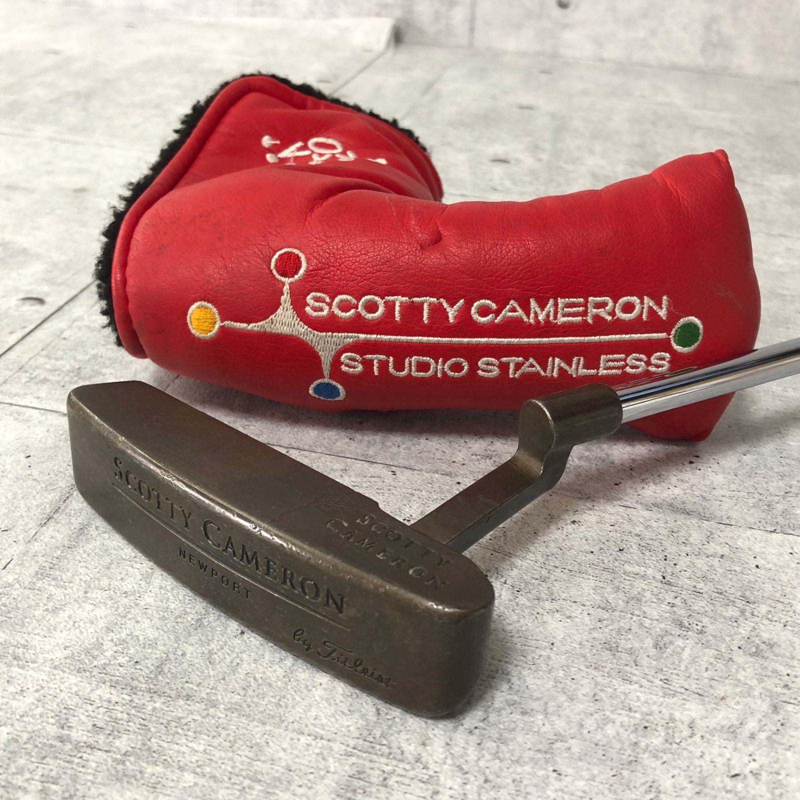 Titleist タイトリスト Scotty Cameron スコッティキャメロン NEWPORT ニューポート 34インチ メンズ ゴルフ クラブ パター ビンテージ ヴィンテージ レトロ 単品 コレクション 名機