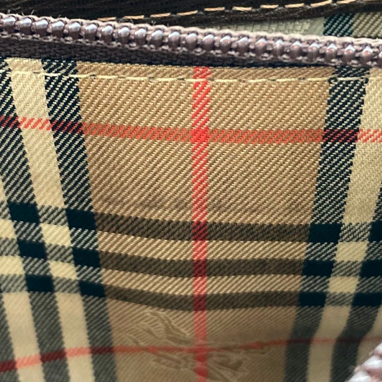 BURBERRY（バーバリー） ヴィンテージミニ ゴールド金具 トートバッグ ブラウン