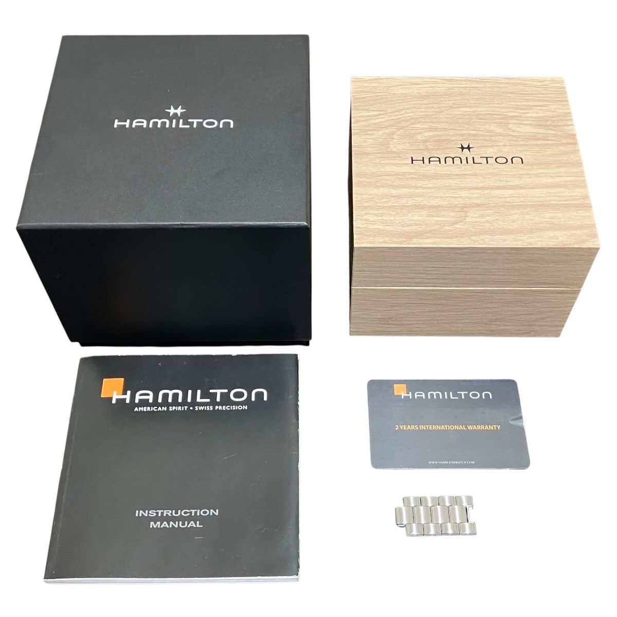 ハミルトン HAMILTON ブロードウェイ 腕時計 総重量約137.8g SS SS クオーツ ブラック文字盤 H433110 メンズ ハミルトン HAMILTON ブロードウェイ 腕時計 総重量約137.8g SS SS クオーツ ブラック文字盤 H433110 メンズ