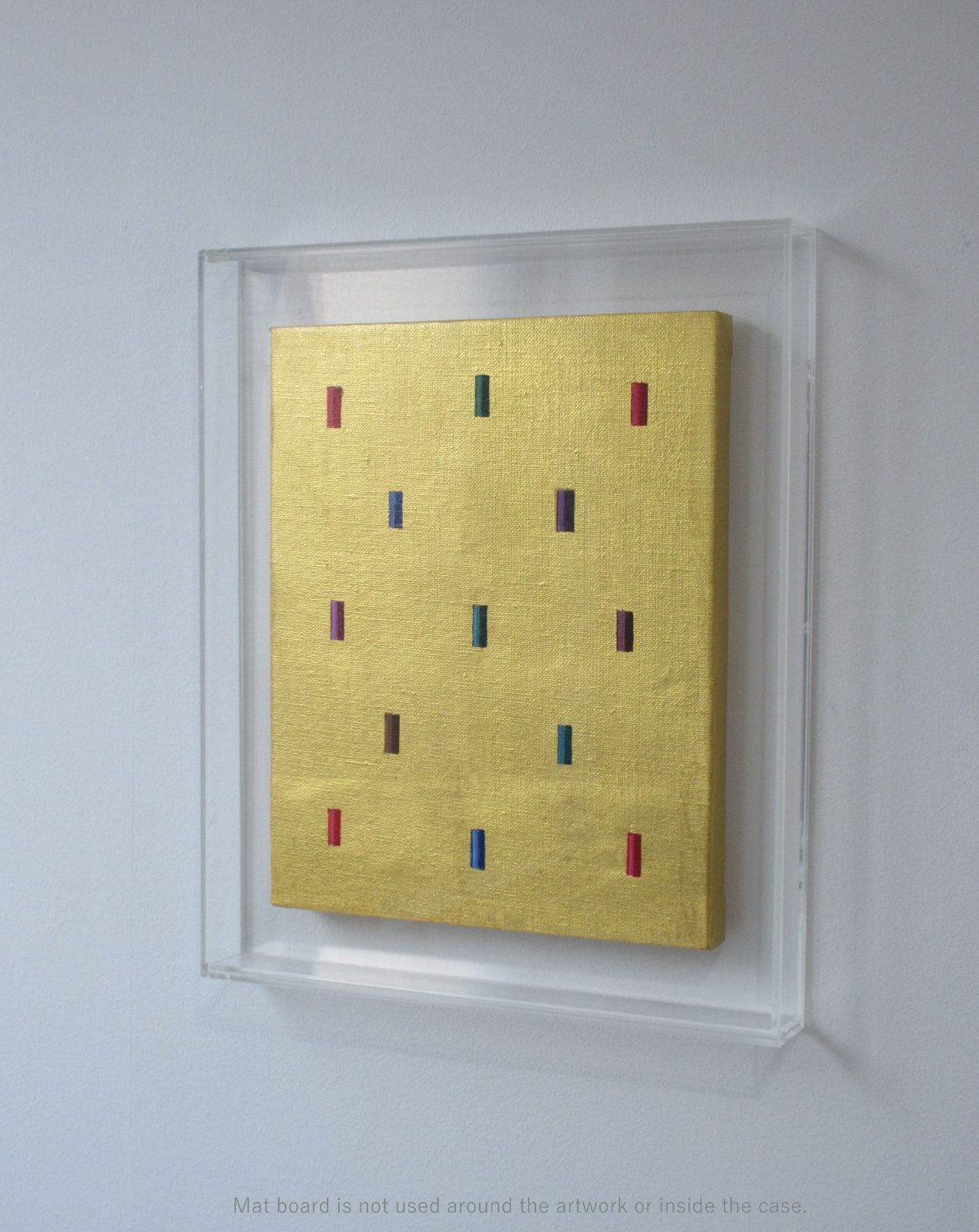 Gold leaf artwork. 　Gold leaf craftsmanship. 　Kanazawa, Japan. A contemporary art piece created using pure gold leaf.