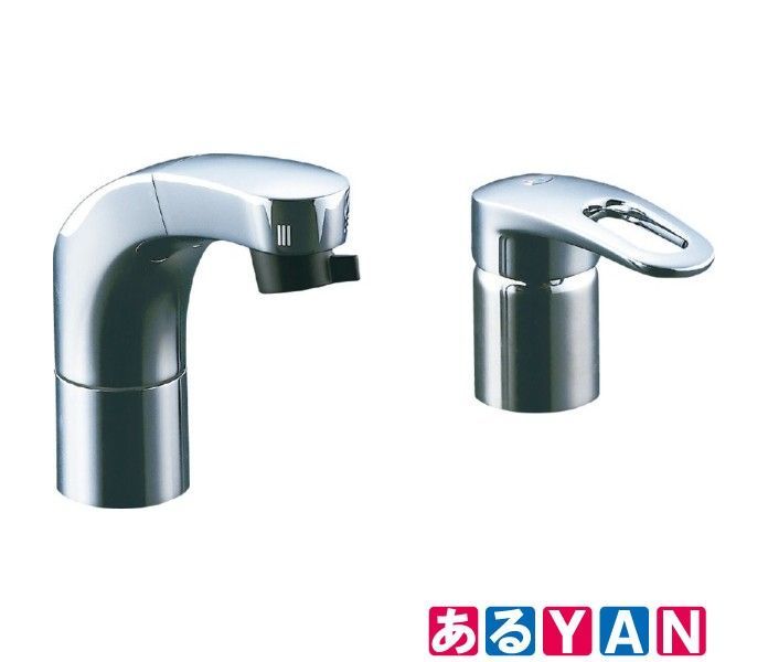 (新品 未使用)LIXIL ホース収納式シングルレバー洗髪シャワー混合水栓 SF-810SYU シルバー 4989236439951