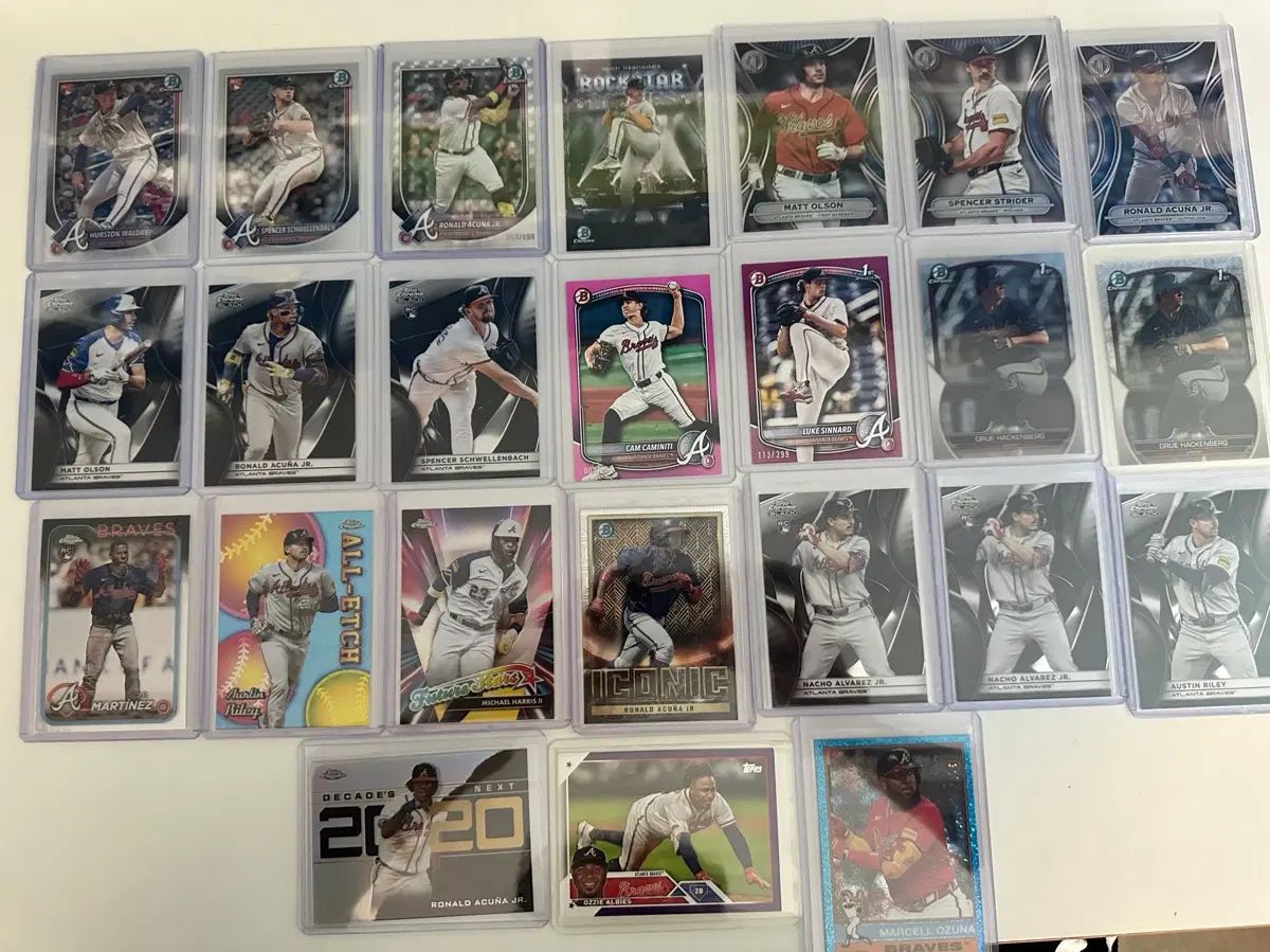 アトランタ ブレイブス MLB メジャーリーグ トップス カード まとめ 出品