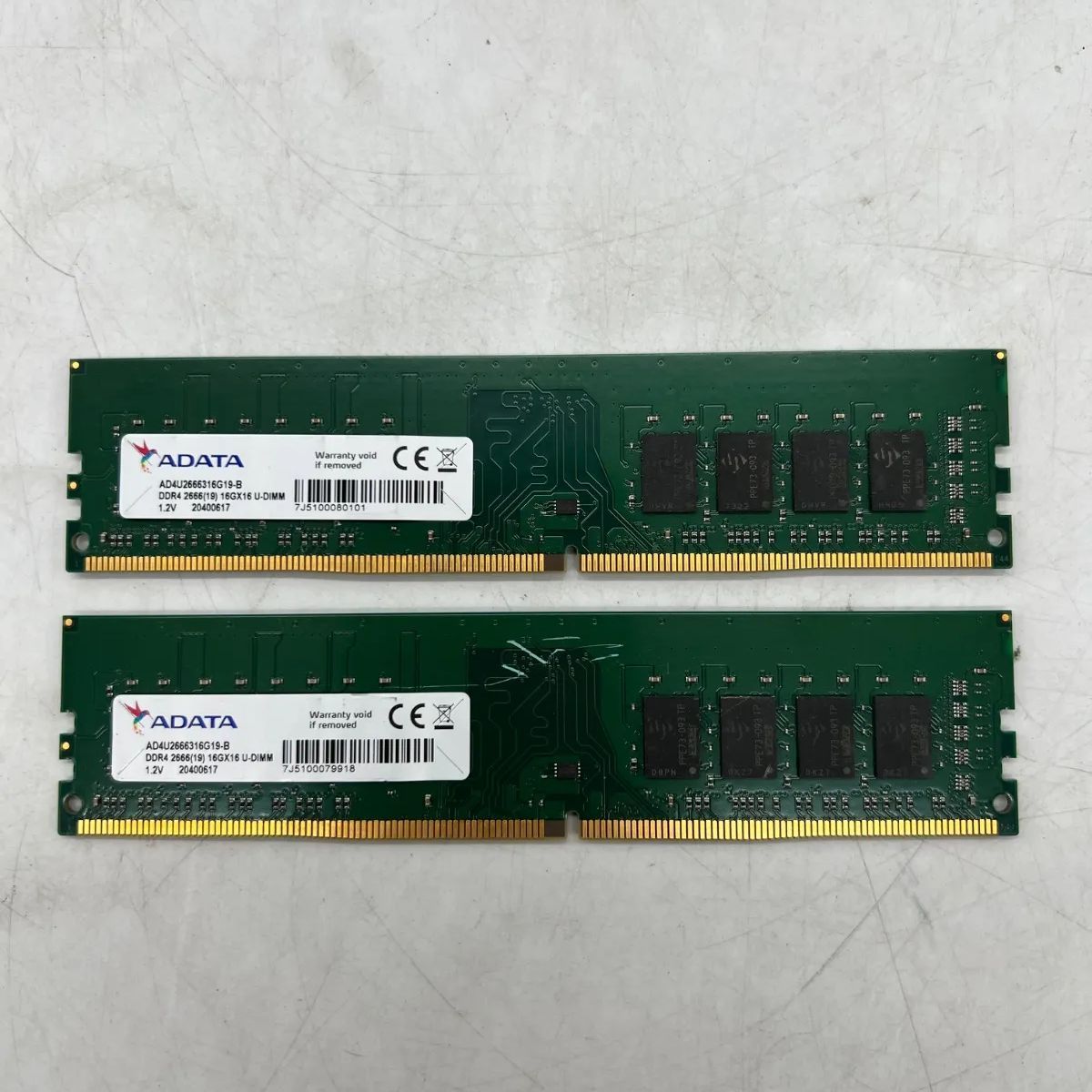 ?ADATA? 16GB メモリ2枚 まとめ売り AD4U2666316G19-B A-DATA エーデータ DDR4-2666 デスクトップ用 PCメモリ RAM PCパーツ 自作PC 増設 ゲーミングPC