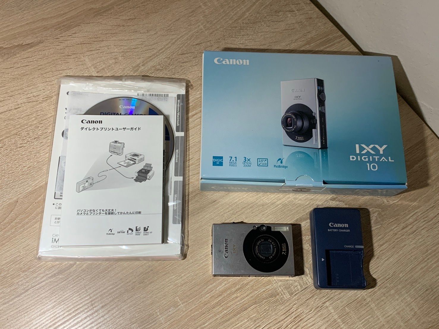 2896 Canon IXY DIGITAL 10 シルバー ジャンク品 デジカメ【ネ】