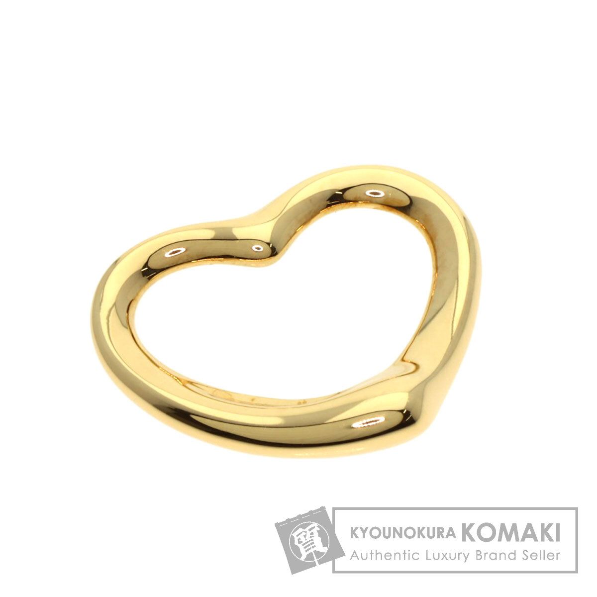 TIFFANY&Co. ティファニー オープンハート TOP ペンダントトップ K18YG レディース [中古]