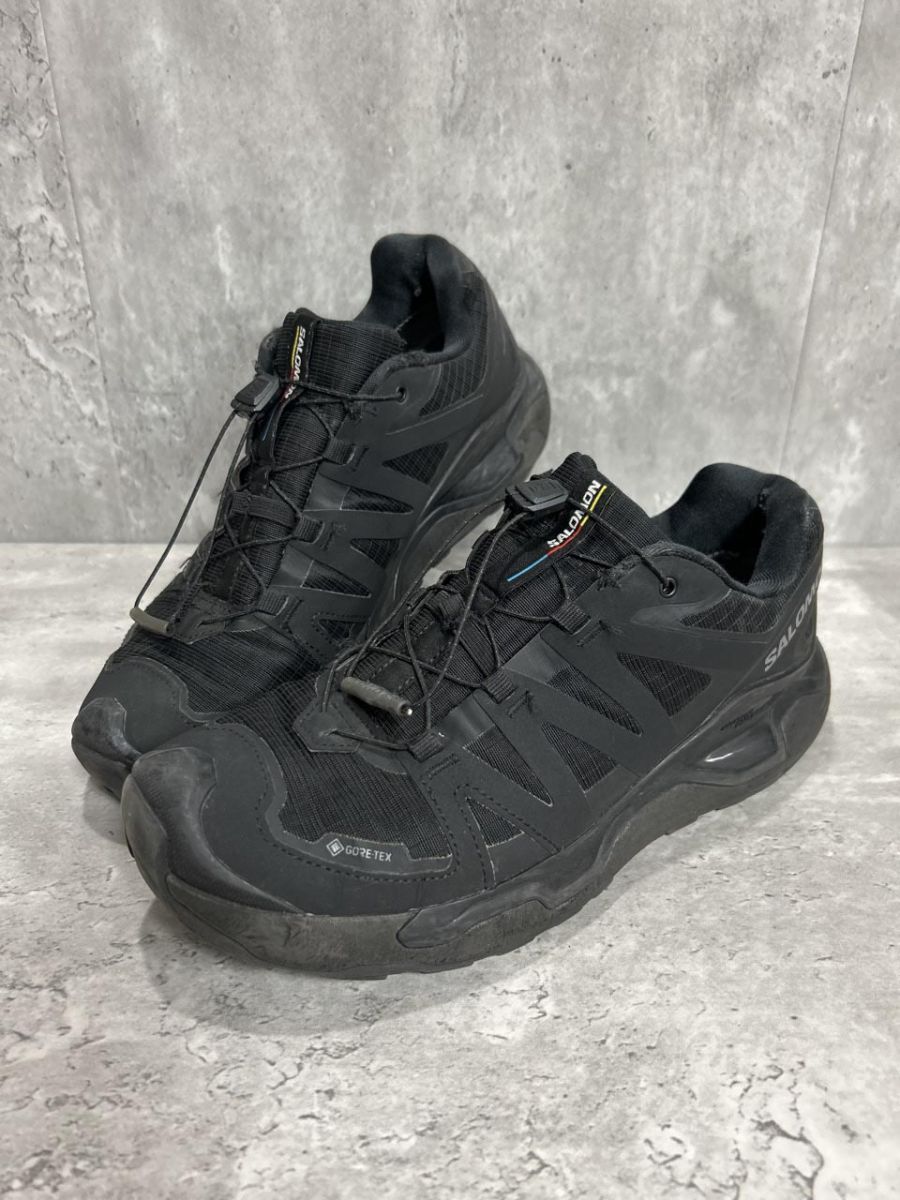 SALOMON サロモン 防水 XC ROAM GTX スニーカー size26.5ｃｍ/黒 ■■◎メンズ