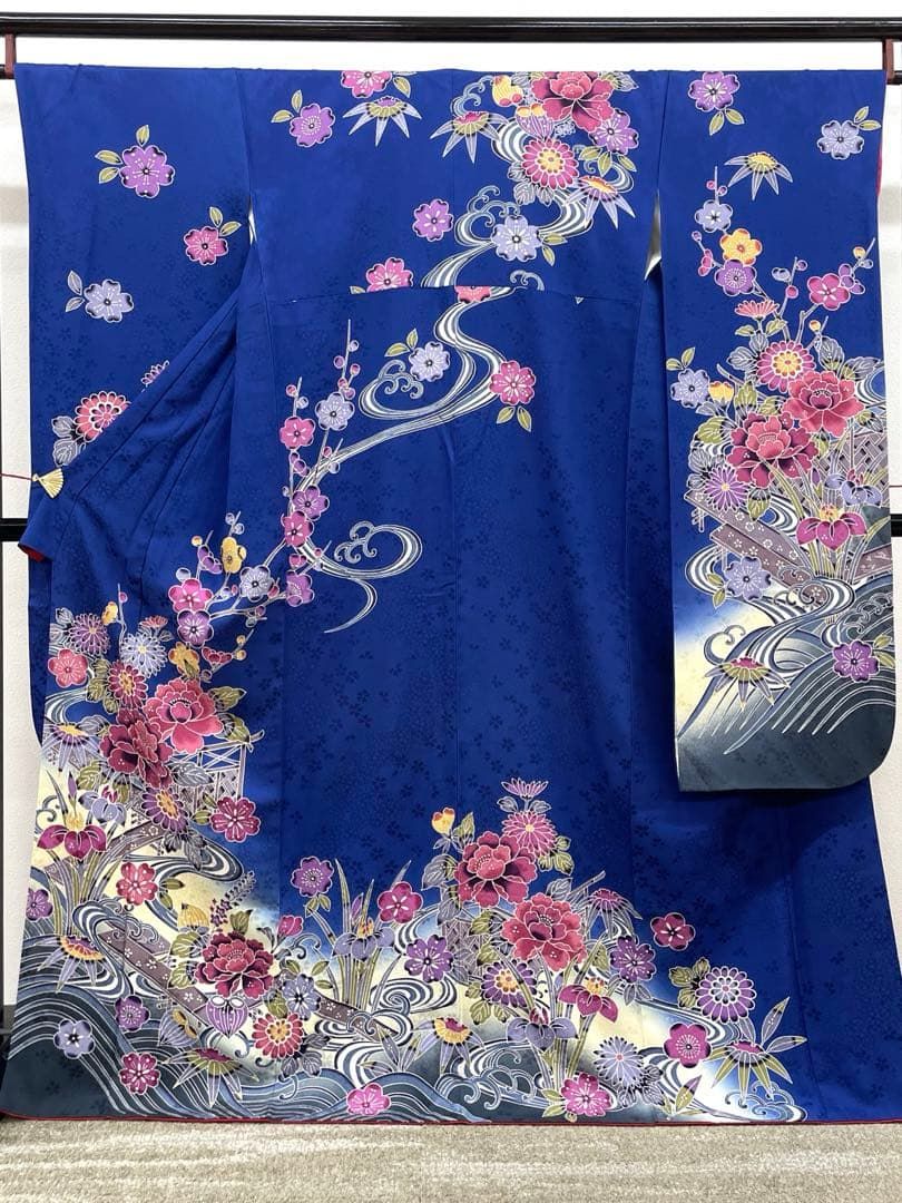 振袖 紋意匠 身丈166cm HKT294