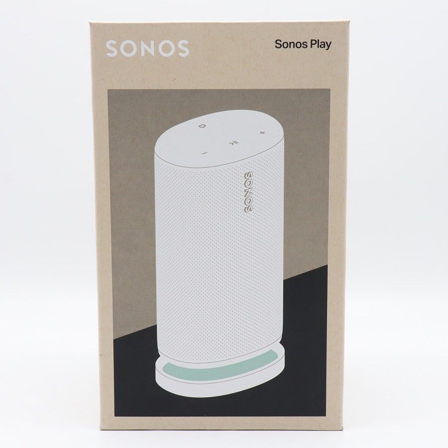 【新品未開封】Sonos Play PLAYPJP1 ホワイト マートポータブルスピーカー AirPlay2 対応ソノス 本体