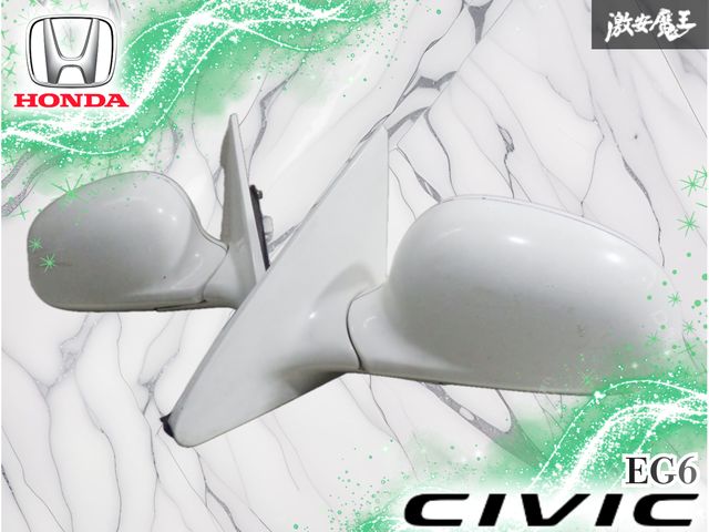 【動作OK】 ホンダ純正 EG6 シビック SIR ドアミラー 左右 セット 7ピン CIVIC 外装 部品 パーツ 可倒式 純正部品 純正パーツ 42,948円