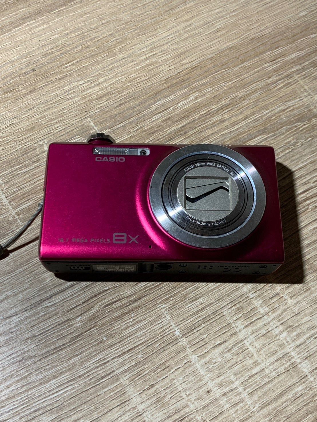 2927 Casio EXILIM EX-Z3000 red digital camera translation ant product [ne]
