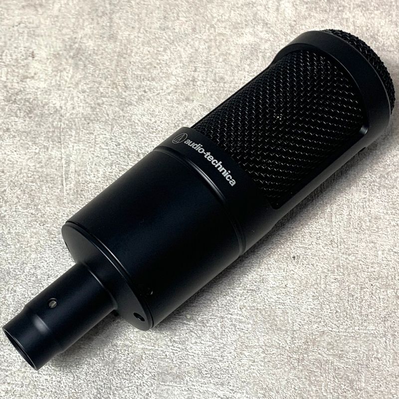【加古川店】【楽器】 中古 audio-technica | オーディオテクニカ DTM・DAW・音響機器 AT2035 コンデンサーマイク コンデンサーマイク ブラック 【477】