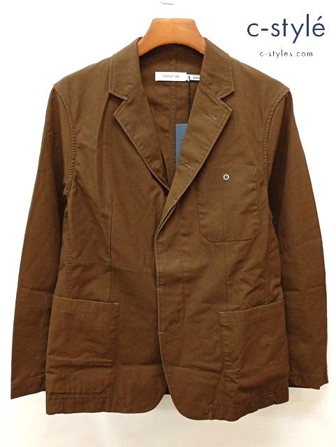 [未使用品] nonnative ノンネイティブ ジャケット 1 ブラウン DWELLER JACKET COTTON HIGH TWIST TWILL NN-J4102 | ★ W605