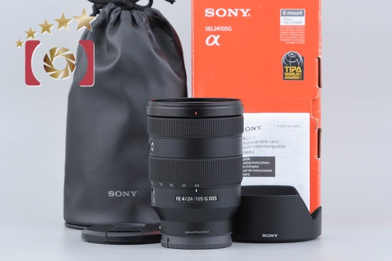 【中古】SONY ソニー FE 24-105mm f/4 G OSS SEL24105G 元箱付き 60,390円