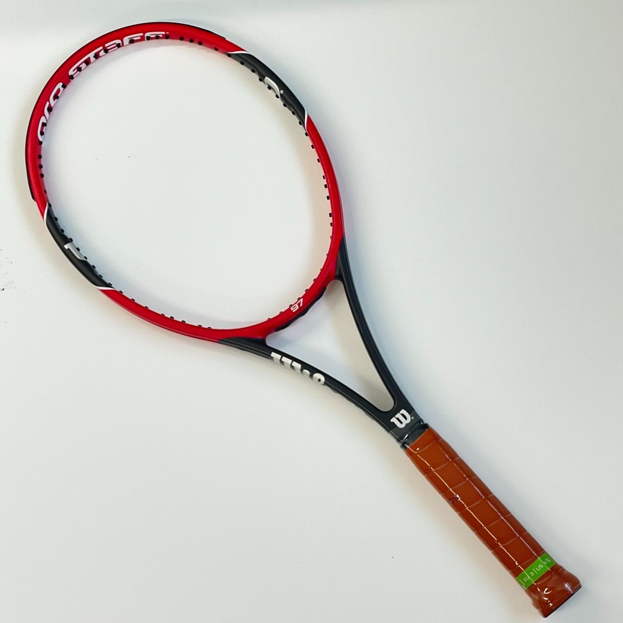 G3(4_3／8)【新品・未使用・訳あり】ウィルソン(Wilson) 2014 PRO STAFF 97 プロスタッフ97 （315g）WRT72491 ブラック×レッド 海外正規品 硬式テニスラケット 【F20260721-01】