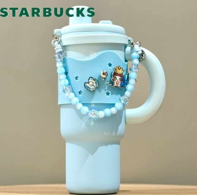 STARBUCKS スターバックス POP MART Molly マーメイド タンブラー 1170ml 大容量 コラボ 水筒 ボトル スタバ ポップマート キャラクター コレクション おしゃれ かわいい プレゼント ギフト