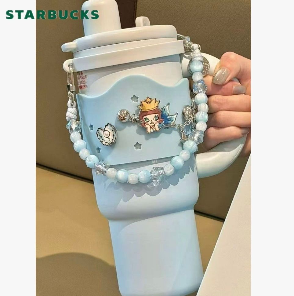 STARBUCKS スターバックス POP MART Molly マーメイド タンブラー 1170ml 大容量 コラボ 水筒 ボトル スタバ ポップマート キャラクター コレクション おしゃれ かわいい プレゼント ギフト