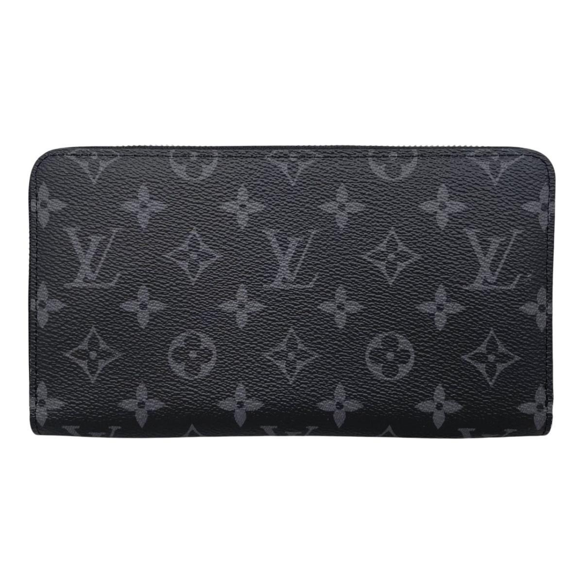 ☆ルイヴィトン 2つ折り長財布 ジッピー･オーガナイザーNM M82081 モノグラム エクリプス ブラック LOUIS VUITTON